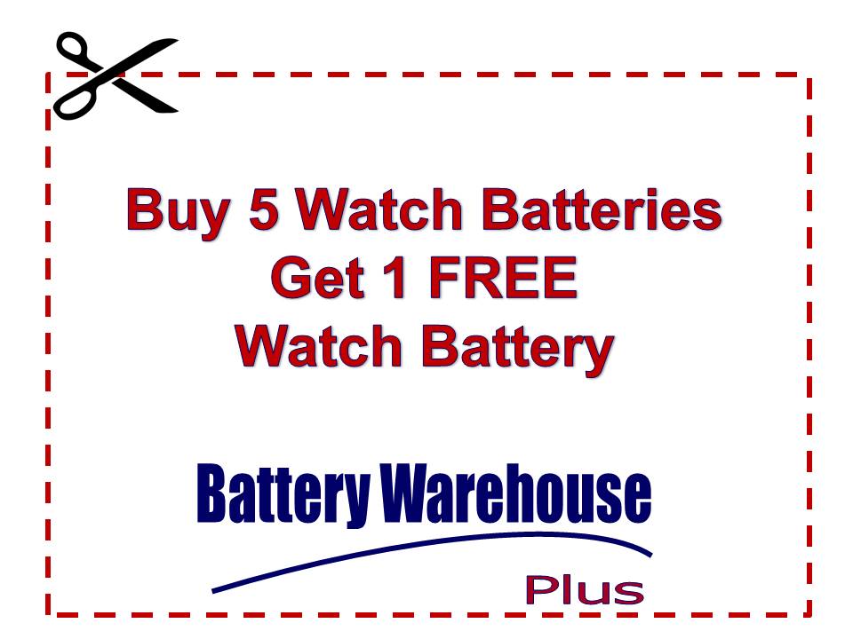 Battery Warehouse Plus Watch Coupon
